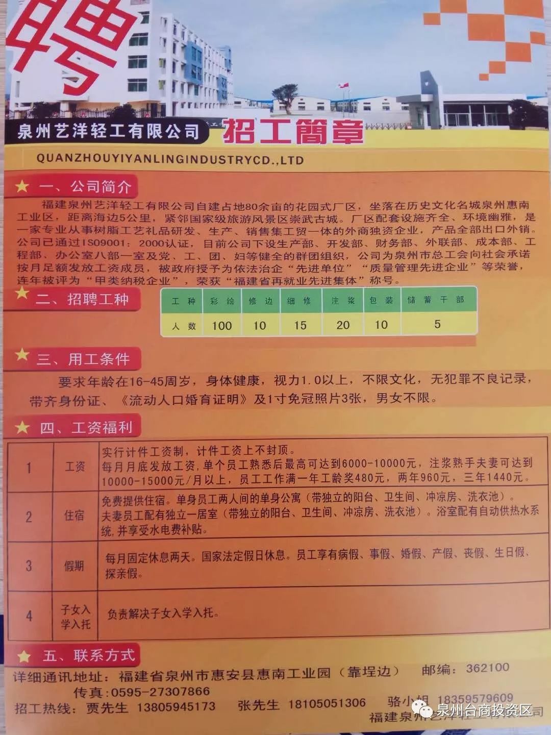 【长泰地区】最新招聘资讯速递：不容错过的热门岗位一览