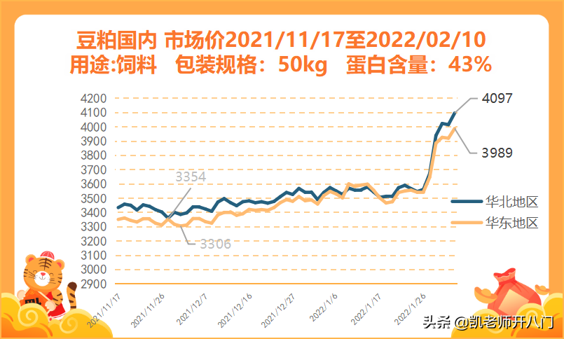 今日实时豆粕行情一览：最新市场价格速递